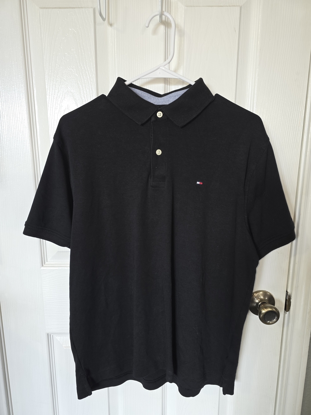 Tommy Hilfiger Men’s Black Polo Shirt